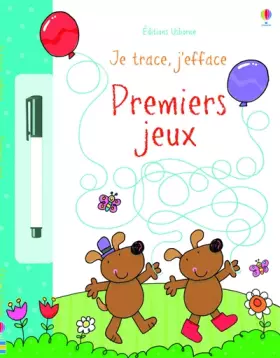 Couverture du produit · Je trace, j'efface - Premiers jeux