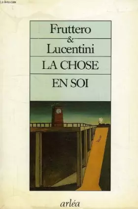 Couverture du produit · La chose en soi