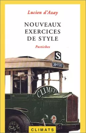Couverture du produit · Nouveaux exercices de style