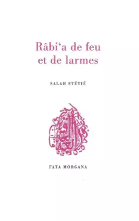 Couverture du produit · Rabi'A de Feu et de Larmes
