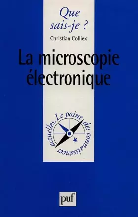 Couverture du produit · La Microscopie électronique
