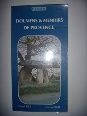 Couverture du produit · DOLMENS ET MENHIRS DE PROVENCE