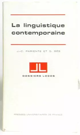 Couverture du produit · La linguistique contemporaine