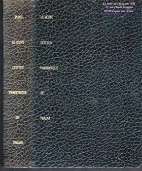 Couverture du produit · Pline Le Jeune : Lettres, Panégyrique de Trajan / Portiques n° 94 / Littérature romaine, antique et Classique