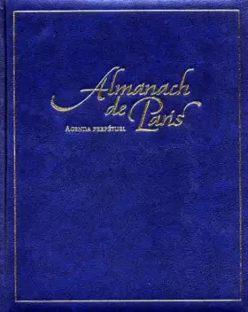 Couverture du produit · Almanach de Paris, agenda perpétuel