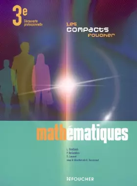Couverture du produit · Mathématiques 3° Découverte Professionelle