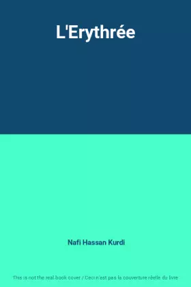 Couverture du produit · L'Erythrée