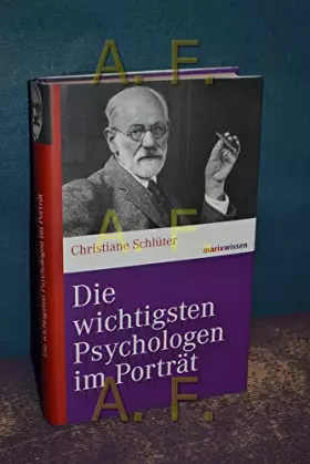 Couverture du produit · Die wichtigsten Psychologen im Porträt (marixwissen)