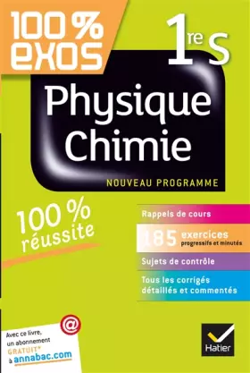 Couverture du produit · Physique-Chimie 1re S: Exercices résolus (Physique et Chimie) - Première S