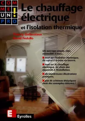 Couverture du produit · Chauffage électrique et isolation thermique