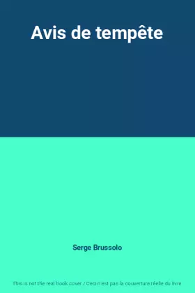 Couverture du produit · Avis de tempête