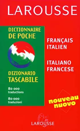 Couverture du produit · Dictionnaire de poche : Italien/français, français/italien