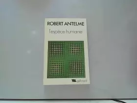 Couverture du produit · L'espèce humaine