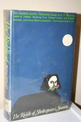 Couverture du produit · Riddle of Shakespeare's Sonnets