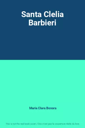 Couverture du produit · Santa Clelia Barbieri
