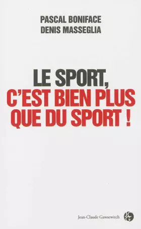 Couverture du produit · Le Sport, c'est bien plus que du sport