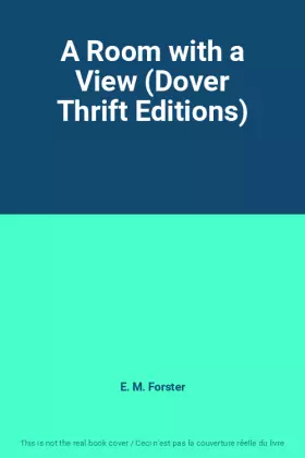 Couverture du produit · A Room with a View (Dover Thrift Editions)
