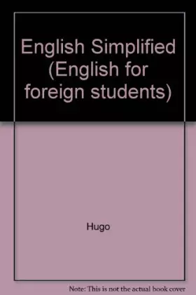 Couverture du produit · English Simplified (English for Foreign Students)
