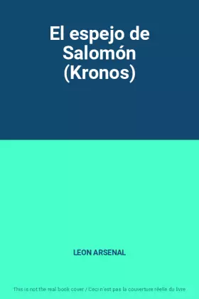 Couverture du produit · El espejo de Salomón (Kronos)