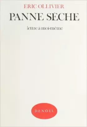 Couverture du produit · Panne seche (lettre a moi-meme)
