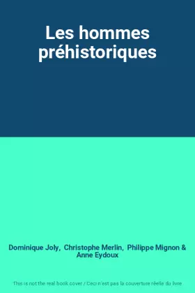 Couverture du produit · Les hommes préhistoriques