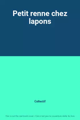 Couverture du produit · Petit renne chez lapons