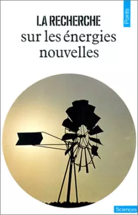 Couverture du produit · La Recherche sur les énergies nouvelles
