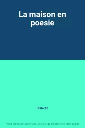 Couverture du produit · La maison en poesie