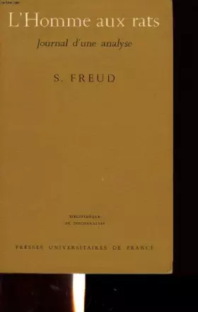 Couverture du produit · L homme aux rats : journal d une analyse