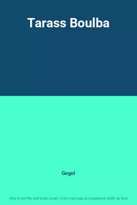 Couverture du produit · Tarass Boulba