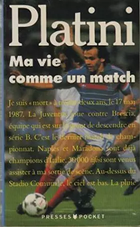 Couverture du produit · Ma vie comme un match