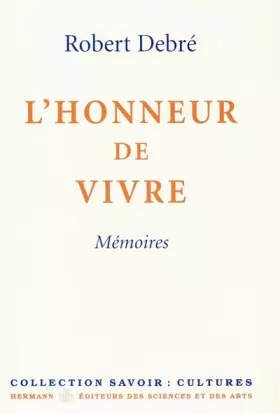 Couverture du produit · L'honneur de vivre