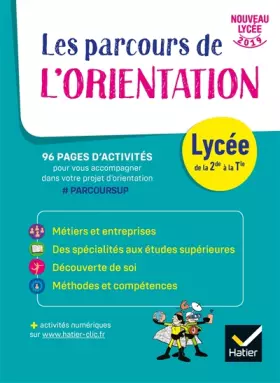 Couverture du produit · Les parcours de l'Orientation - Lycée - cahier de l'élève