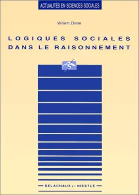 Couverture du produit · LOGIQUES SOCIALES DANS LE RAISONNEMENT