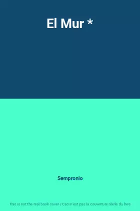 Couverture du produit · El Mur *