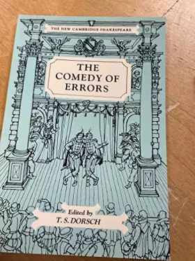 Couverture du produit · The Comedy of Errors (The New Cambridge Shakespeare)
