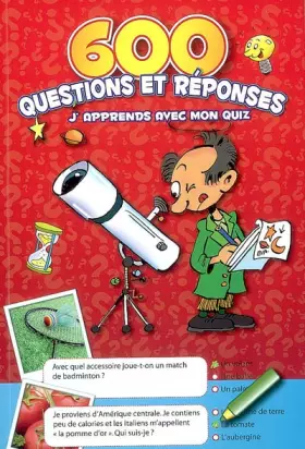 Couverture du produit · 600 Questions et réponses: J'apprends avec mon quizz