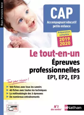Couverture du produit · Épreuves professionnelles - CAP Accompagnant Éducatif Petite enfance - 2019-2020