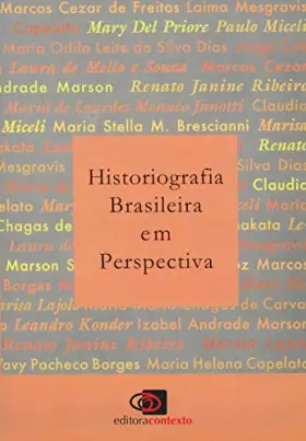 Couverture du produit · Historiografia brasileira em perspectiva (Portuguese Edition)
