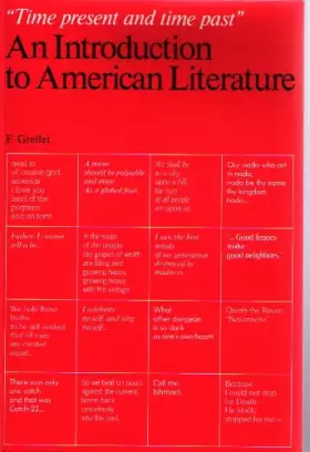 Couverture du produit · An Introduction to American Literature
