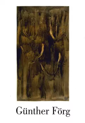 Couverture du produit · Gunther Forg / Repères 163: The Large Drawings 1989-1990