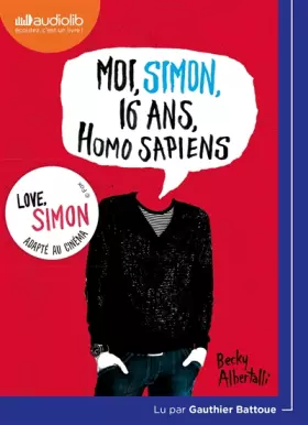 Couverture du produit · Moi, Simon, 16 ans, Homo Sapiens: Livre audio 1 CD MP3