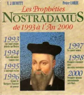 Couverture du produit · Les propheties de Nostradamus de 1993 a l'an 2000