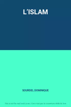 Couverture du produit · L’ISLAM