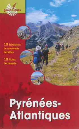 Couverture du produit · Pyrénées-atlantiques : 10 itinéraires de randonnée détaillés, 10 fiches découverte