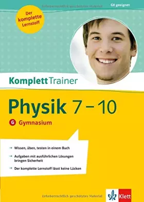 Couverture du produit · KomplettTrainer Physik 7.-10. Klasse. Gymnasium
