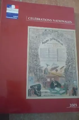 Couverture du produit · Célébrations nationales 2005