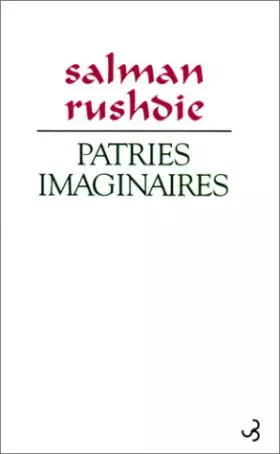 Couverture du produit · Patries imaginaires