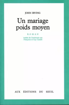 Couverture du produit · Un Mariage poids moyen