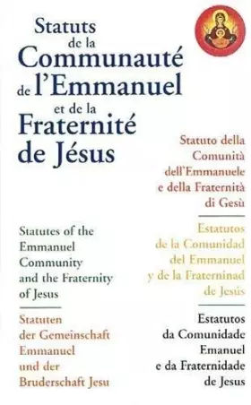 Couverture du produit · Statuts de la Communaute de l Emmanuel et de la Fraternite de Jesus